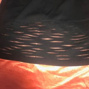 NIc & Zoe black pencil skirt with detailed hem.